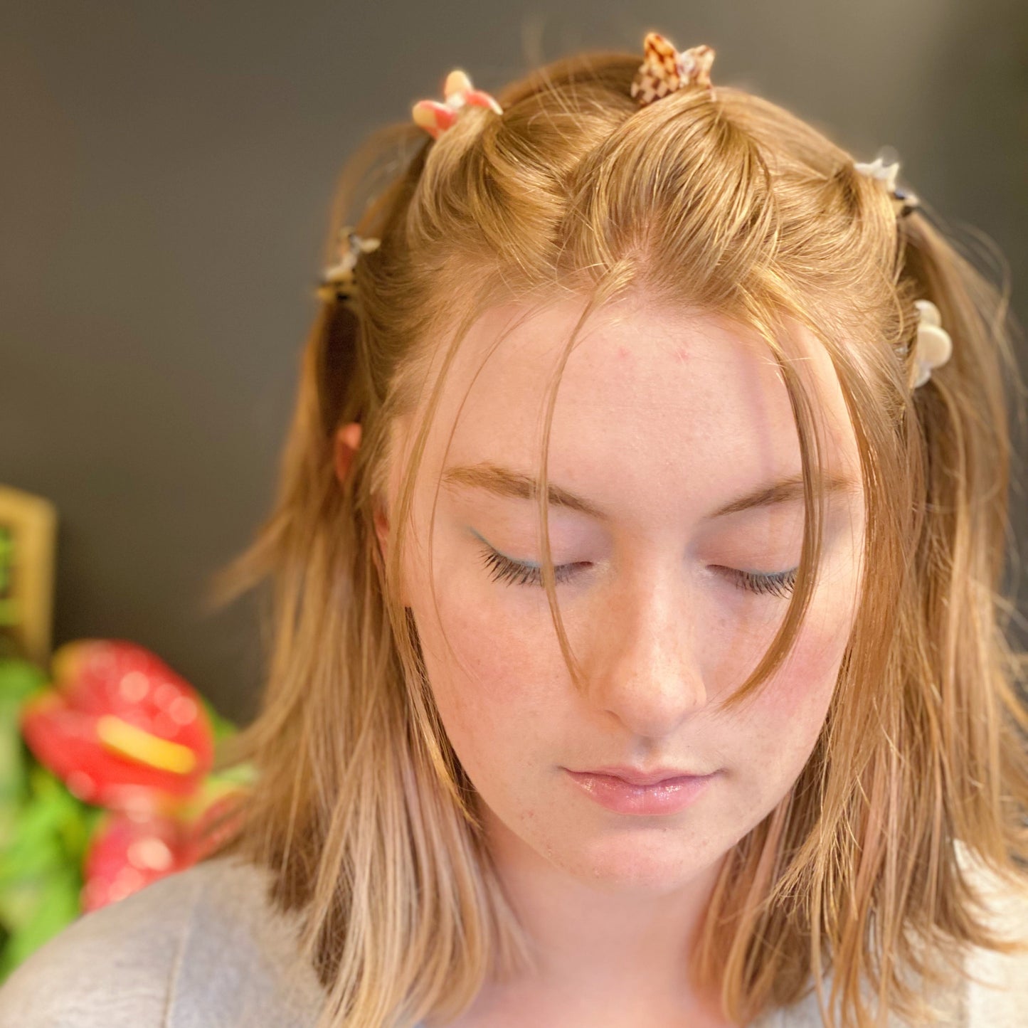 Precious Heart Hair Claw Set