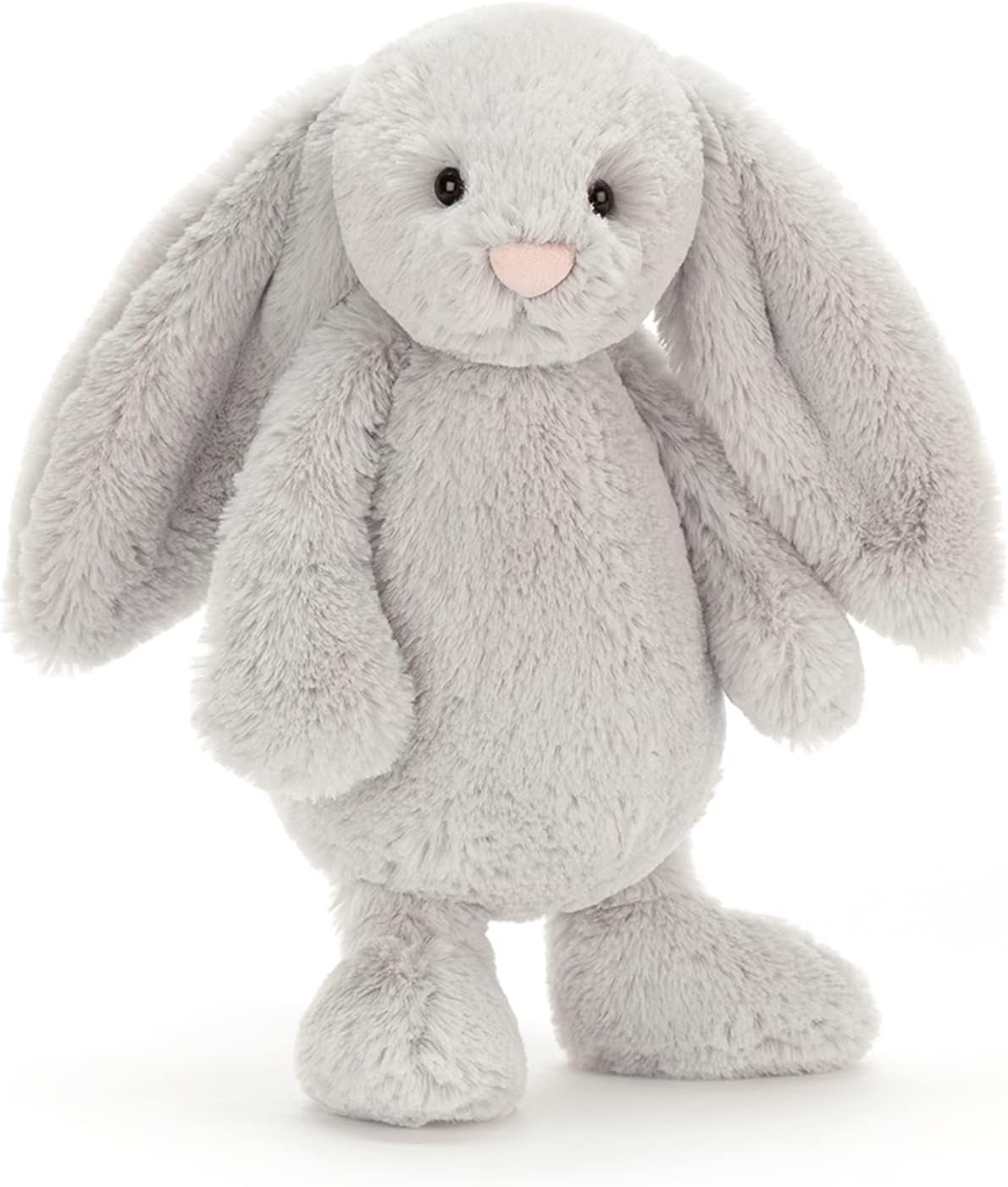 Bashful Grey Bunny Stuffed Animal, Medium 12 Inches - Rabbit and Bunny Plush Toy - Classic Children'S Gift