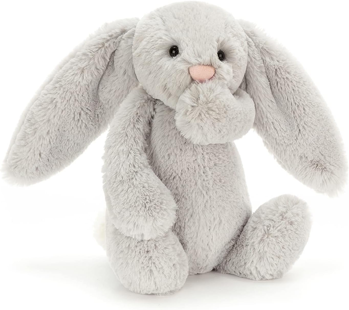 Bashful Grey Bunny Stuffed Animal, Medium 12 Inches - Rabbit and Bunny Plush Toy - Classic Children'S Gift