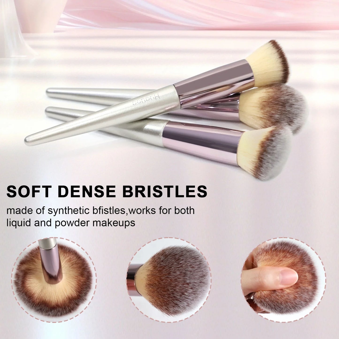 Makeup Brush Set 20 Pcs, Foundation Powder Concealers Eye Shadows Blush Makeup Brushes