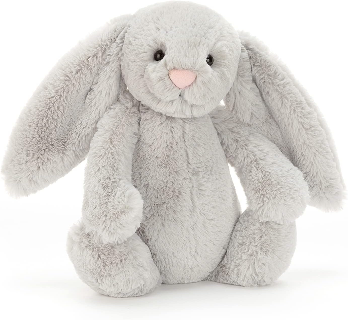 Bashful Grey Bunny Stuffed Animal, Medium 12 Inches - Rabbit and Bunny Plush Toy - Classic Children'S Gift
