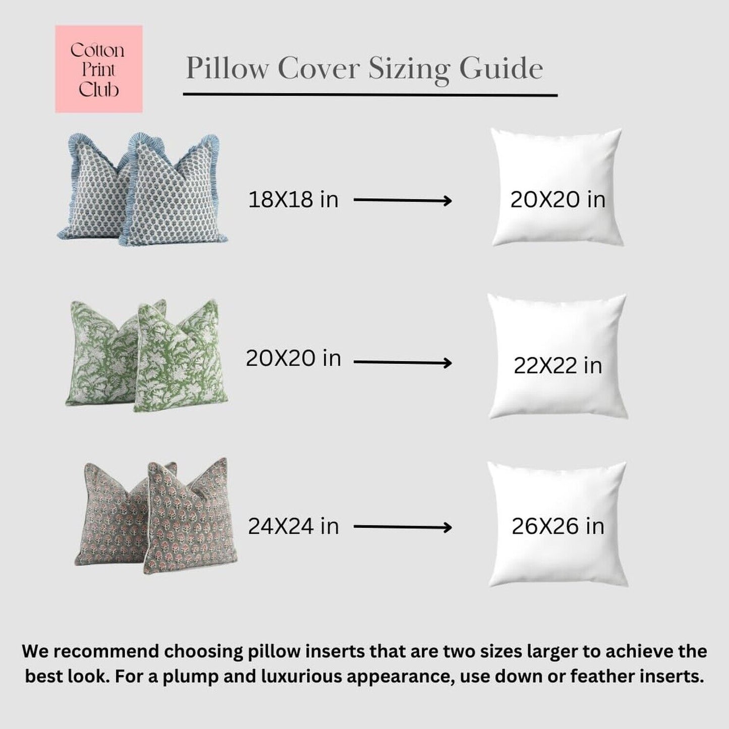 CPC Apatite Blue Ruffle Throw Pillow Covers for Couch, 20X20 Inch Cotton Stri...